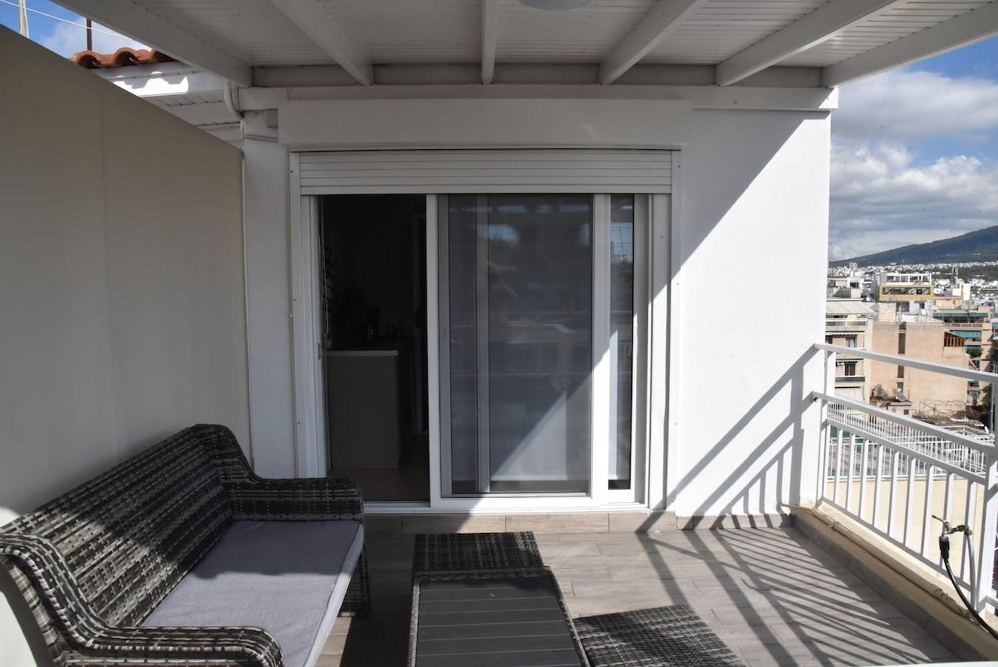 Tiny Rooftop Apartment Athènes Extérieur photo