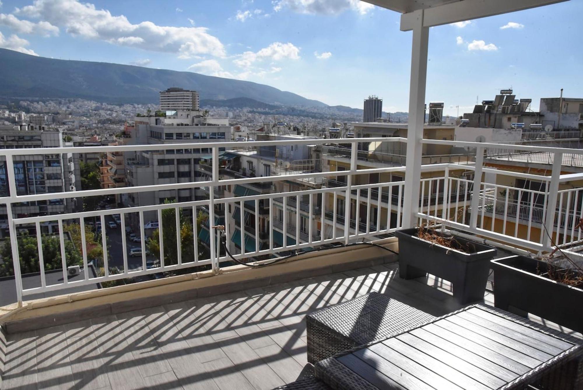 Tiny Rooftop Apartment Athènes Extérieur photo